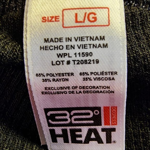 32DEGREES HEAT Compression leggings Size LG NWT - Picture 4 of 4